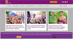 Desktop Screenshot of praguepride.cz